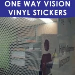 One Way Vision Print – Price per sq.ft (WhatsApp based)